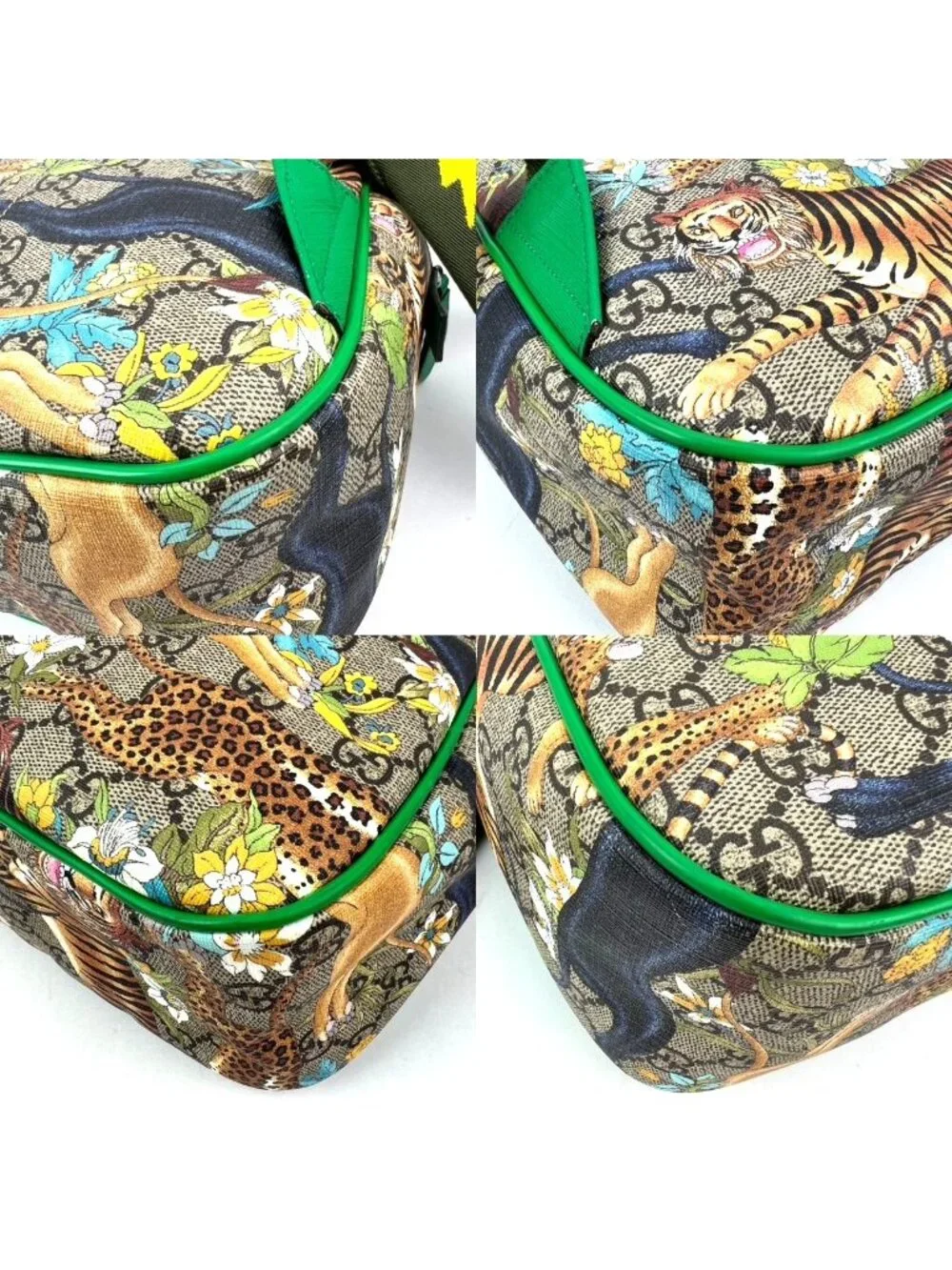 Gucci GG Supreme Feline Childrens Dome Multicolor Backpack